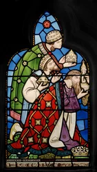 Três Reis Magos, 1861 (vitral)