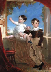 "John Strange Williams e Sarah Ann Williams", 1830.                                         