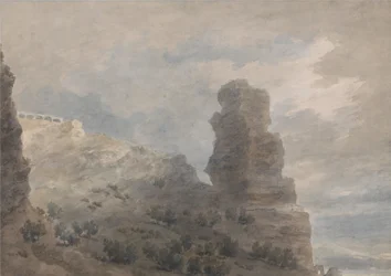 Vista da Pousada de Terracina