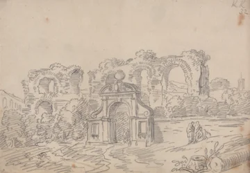 Arco Barroco e Ruínas do Aqueduto Romano