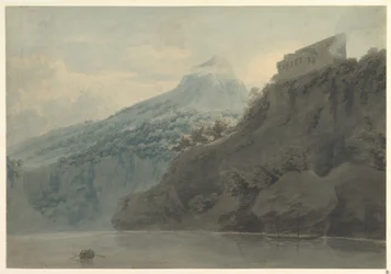 No golfo de Salerno perto de Vietri