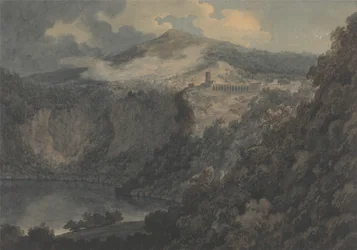 O Lago e a Cidade de Nemi