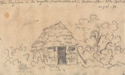 O Pagliaro na Herdade Myrtle Plantation em Sir William Hamilton