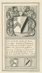 Audley Monuments - &39;Anne Eardley&39;: desenho a caneta e lavagem, sd [ 19º cent] (desenho)