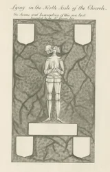 Pedra - Figura de latão [Sir James Lee]: caneta e desenho de lavagem, nd [19 cêntimos] (desenho)