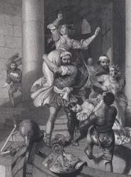 Sequestro das noivas venezianas (gravura)