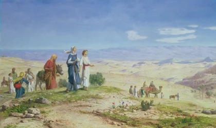 Fora de Jerusalém, 1878 (óleo sobre tela a bordo)