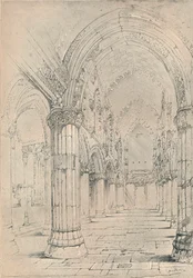 Capela de Roslin, 1838