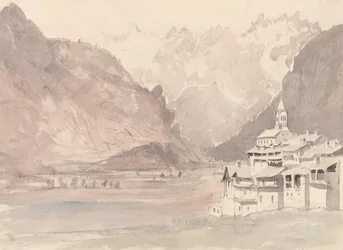 Paisagem montanhosa suíça