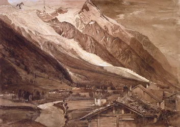 The Glacier des Bossons, Chamonix, Junho de 1849