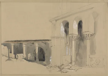A grande praça em Torcello