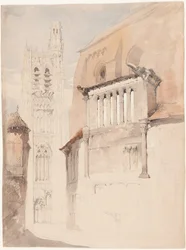 Torre da catedral de Sens