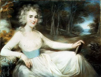 Retrato de Miss Harriet Ler