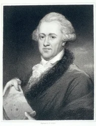 Sir William Herschel, astrônomo, década de 1790