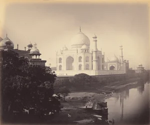 O Taj Mahal, Agra, Índia
