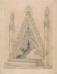 Um monumento na igreja de Raveningham, Norfolk