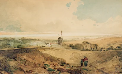 Uma vista de Welton, Yorkshire