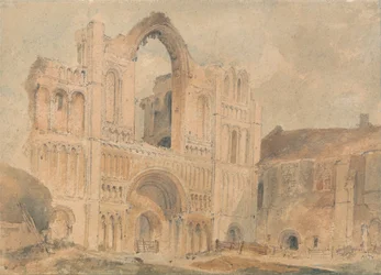 Priorado de Castle Acre, Norfolk, frente oeste