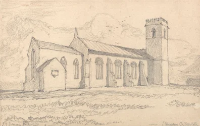 Igreja Knapton, Norfolk, do nordeste