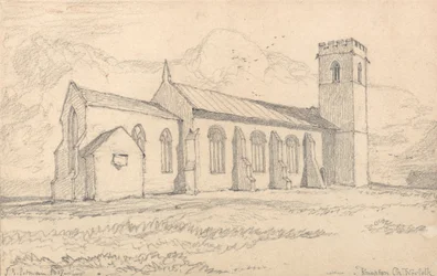 Igreja de Knapton, Norfolk, vista do nordeste