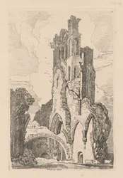 Livro de Estudos: Placa 34, Llanathony Abbey, Monmouthshire
