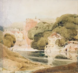 The Water Gate, York (aquarela sobre papel)