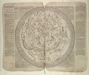 O zodíaco estrelado, cujos limites delimitam as trajectórias visíveis de todos os planetas - João Seller, autor, hidrógrafo do rei sereníssimo