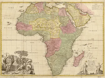 África - corrigido a partir das observações da Royal Society em Londres e Paris. LOC 2005625330