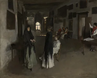 Um interior veneziano, c.1880-82