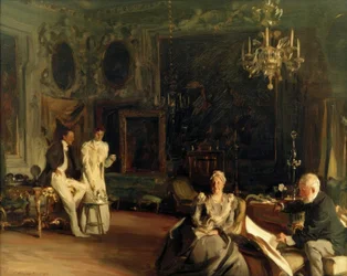 Um interior em Veneza