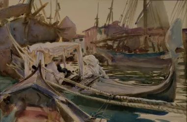 Ao desenhar na Giudecca