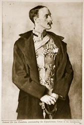 General Sir Ian Hamilton, comandante das Forças Expedicionárias nos Dardanelos, 1914-19