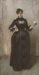 Dama com a rosa (Charlotte Louise Burckhardt), 1882