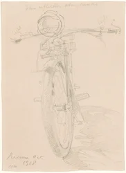 Motocicleta [recto], 1918.