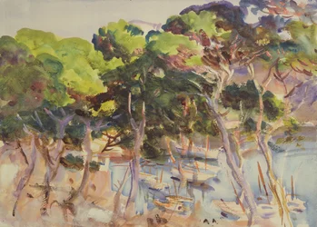 Porto de Soller, 1907-08 (wc no papel)