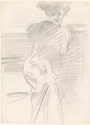 Mulher Sentada, c. 1890-1900.