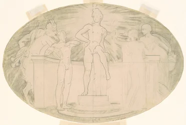 Estudo para Arte Clássica e Romântica, c. 1921.