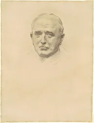 Estudo do Marechal de Campo John French para "Oficiais Gerais da Primeira Guerra Mundial"