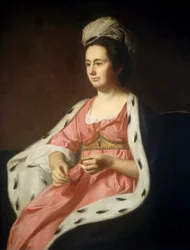 Abigail Smith Babcock, Senhora Adam Babcock, c. 1774.