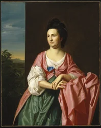 Sra. Sylvester Gardiner, nascida Abigail Pickman, anteriormente Sra. William Eppes