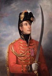 Retrato de William II, rei dos Países Baixos, quando príncipe de Orange, c1813.