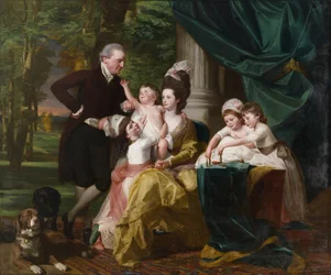 Sir William Pepperrell (1746–1816) e sua família, 1778