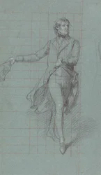 Estudo para o Capitão William George Fairfax para a Pintura "A Vitória de Lord Duncan"