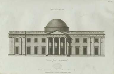 Chillington Hall: gravura