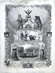A Sociedade Unida dos Fabricantes de Pincéis, c.1840 (gravura sobre papel)