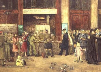 O Vestiário das Forças na Estação de Waterloo