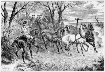 Um Cavaleiro da Estrada, 1881.