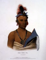 Kee-Shes-Wa, A Fox Chief, pub. por F.O.W. Greenough