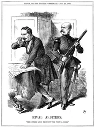 Árbitros rivais, 1866