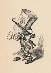 O Chapeleiro Maluco no Tribunal, 1889